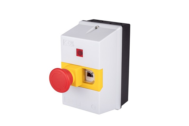 Aksesuar 40mm Acil STOP Butonlu ve Sinyalli MKS1 Plastik Boş Kutu